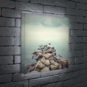 Лайтбокс Дорога в море 2 45x45-086