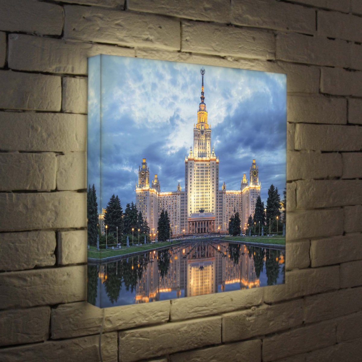 Лайтбокс МГУ 45x45-104