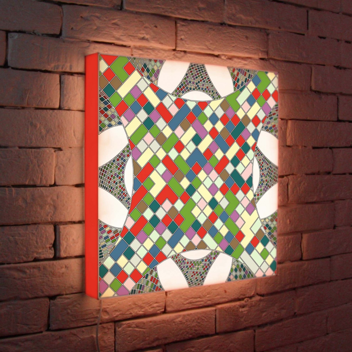 Лайтбокс Мозаика 45x45-058