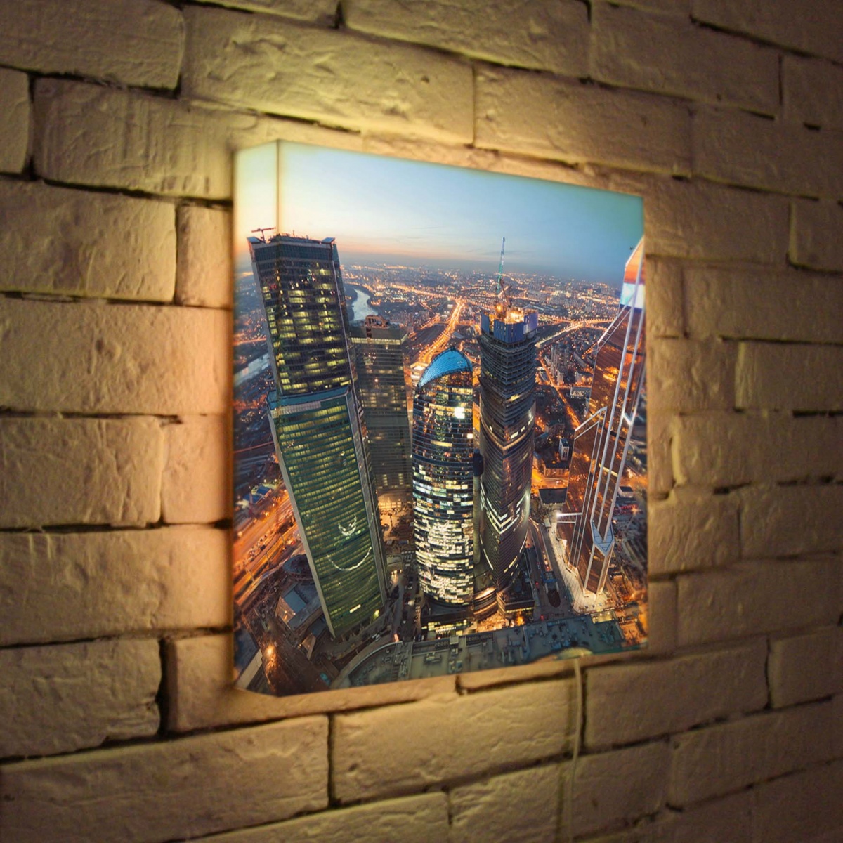 Лайтбокс Москва-Сити 2 35x35-084