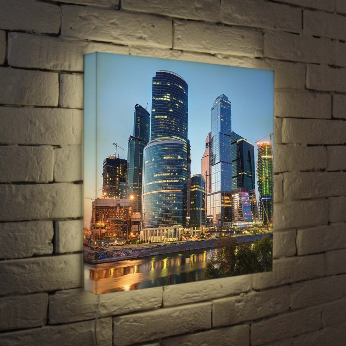 Лайтбокс Москва-Сити 3 45x45-100