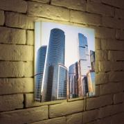 Лайтбокс Москва-Сити 35x35-008