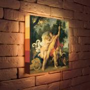 Лайтбокс Рубенс Венера и Адонис 35x35-148
