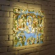 Лайтбокс Сикстинская капелла 45x45-140
