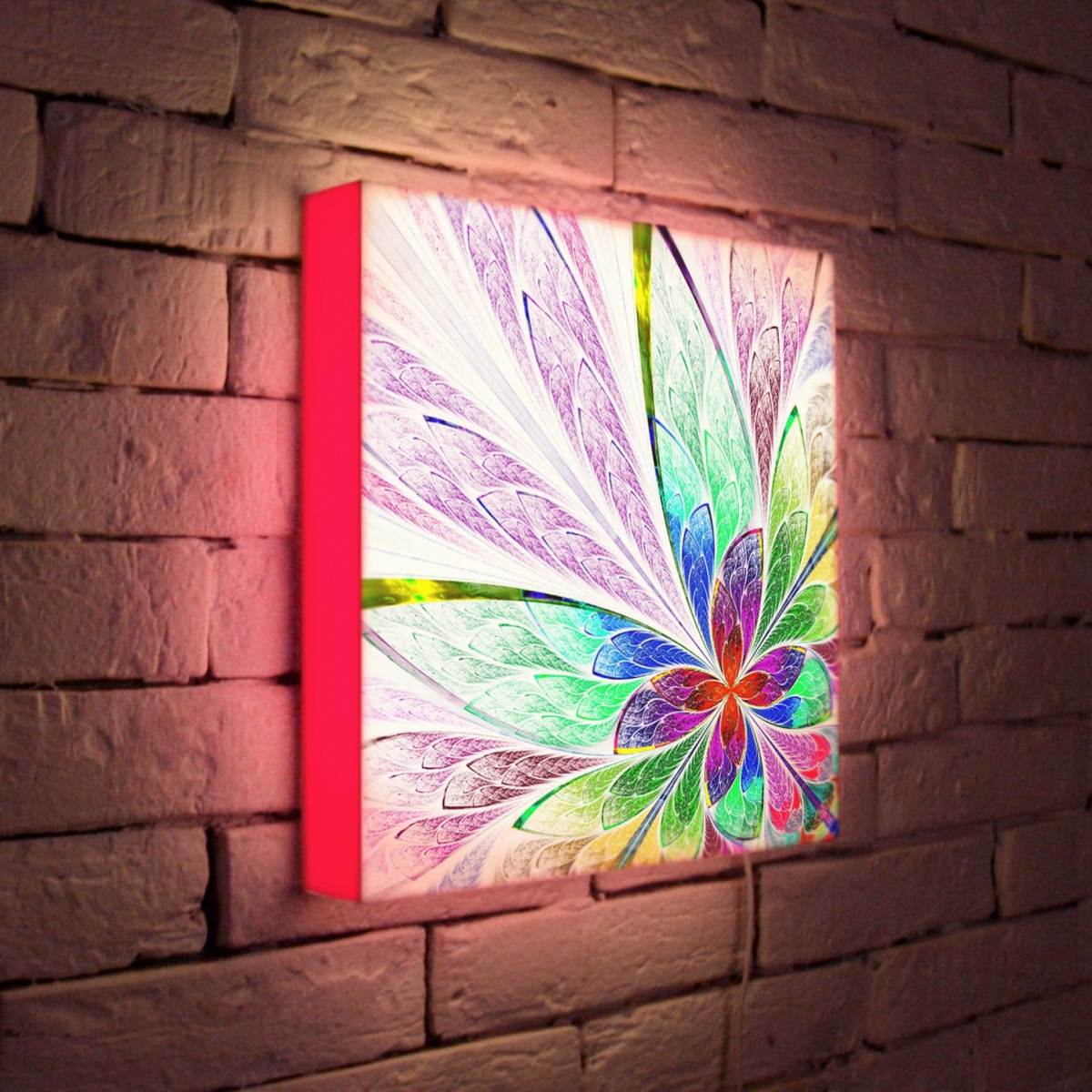 Лайтбокс Цветок 2 35x35-015