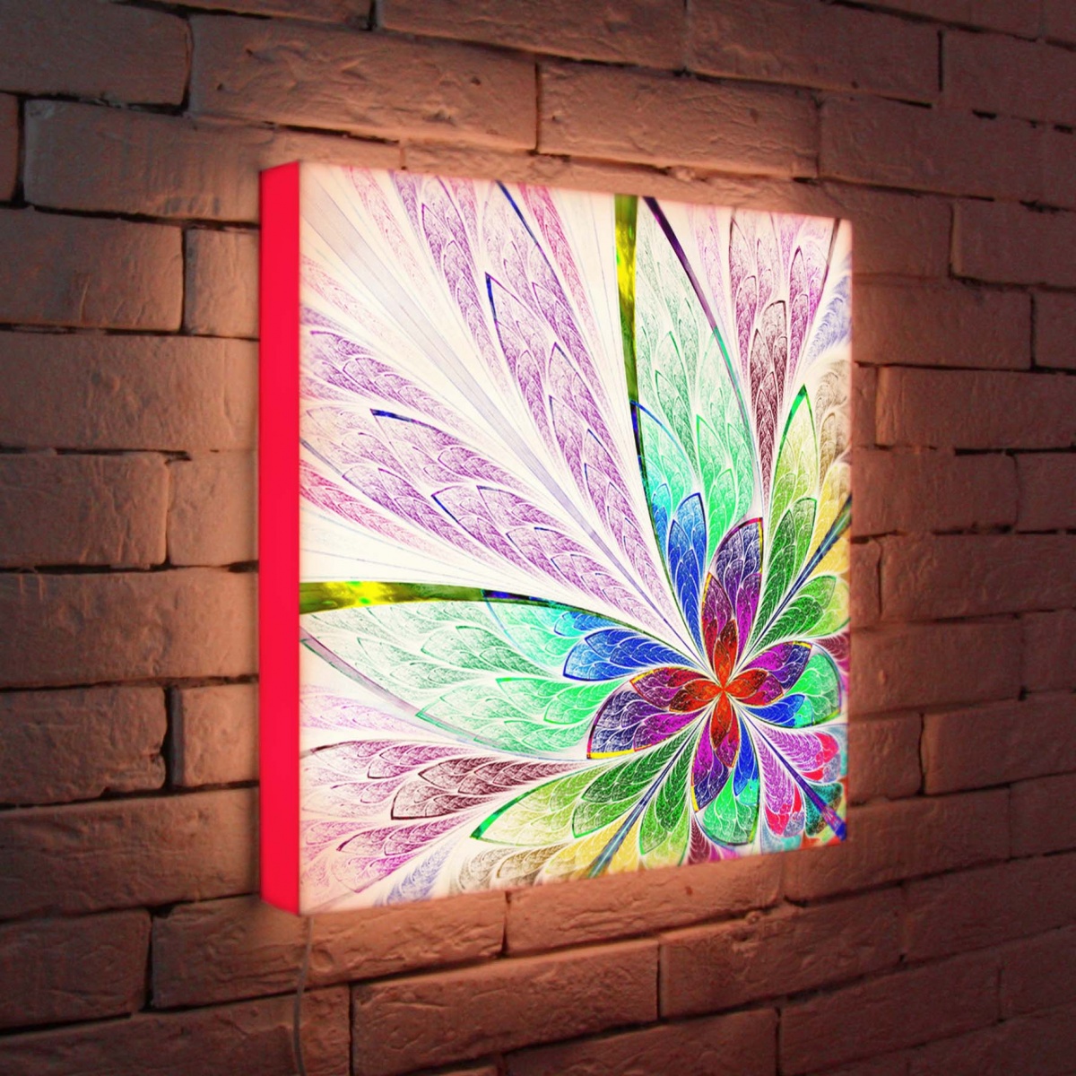 Лайтбокс Цветок 2 45x45-015