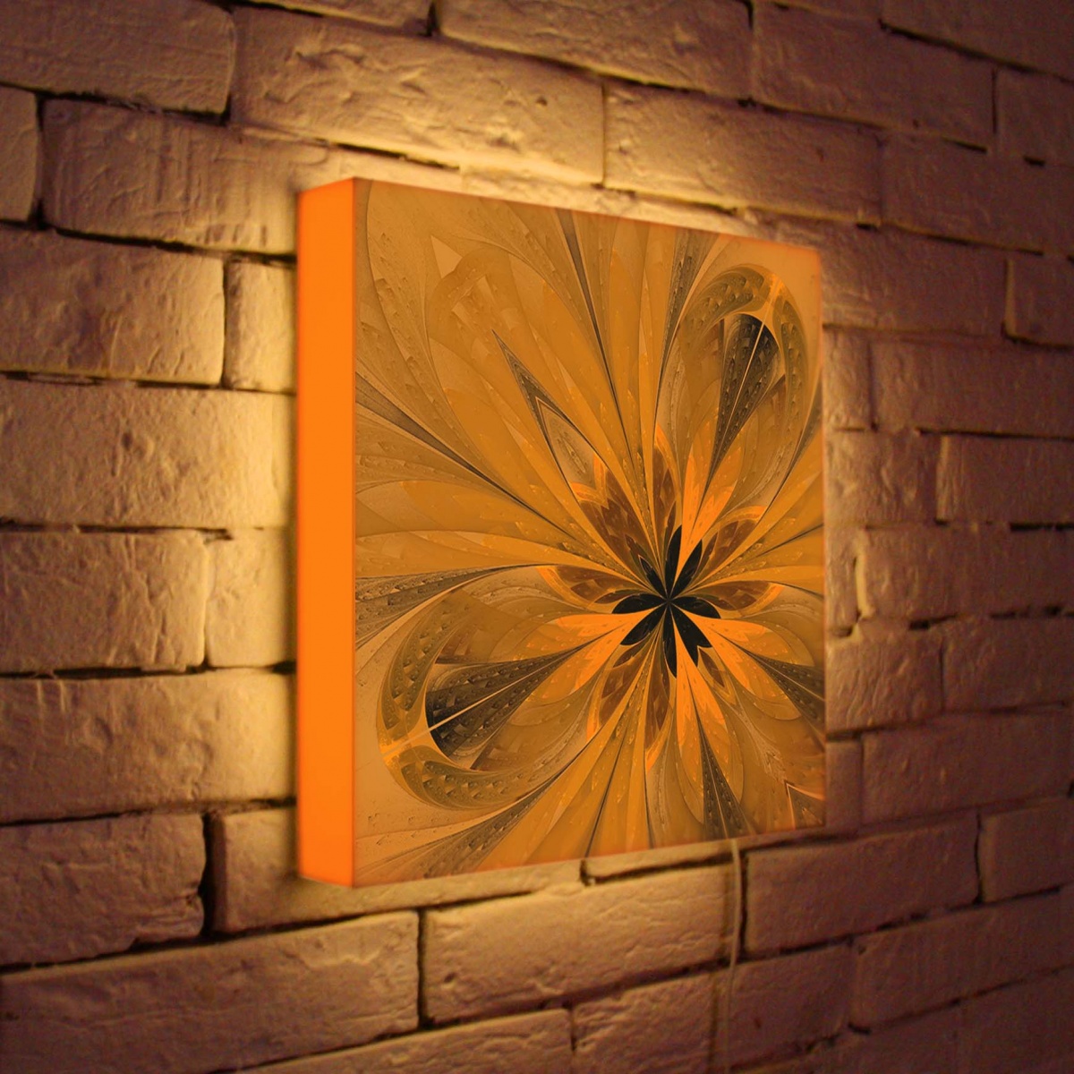 Лайтбокс Цветок 3 35x35-050