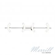 Спот  IDLamp Merrill 350/4A-Chrome