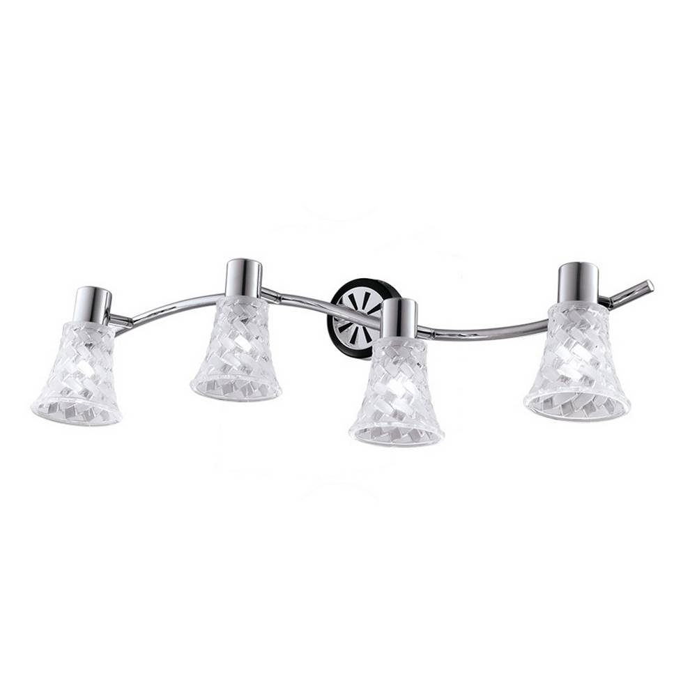 Спот  IDLamp Tonia 363/4B-Blackchrome