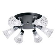 Спот  IDLamp Tonia 363/6B-Blackchrome