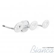 Спот IDLamp Bianca 390/3A-LEDWhitechrome