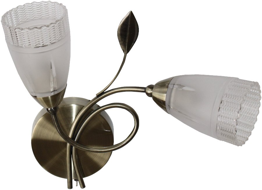 Бра IDLamp Selveggiya 858/2A-Oldbronze