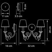 Бра Lightstar Modesto 781620