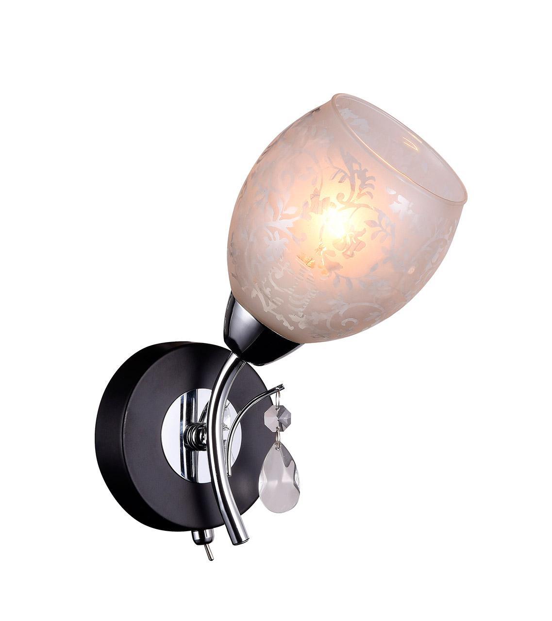 Бра IDLamp Agnes 843/1A-Blackchrome
