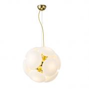 Подвесная люстра Luce Solara Moderno 8001/12S Gold/White