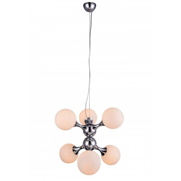 Подвесная люстра Luce Solara 3024/6S Chrome/White