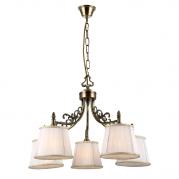 Подвесная люстра Luce Solara 5062/5 Antique Brass