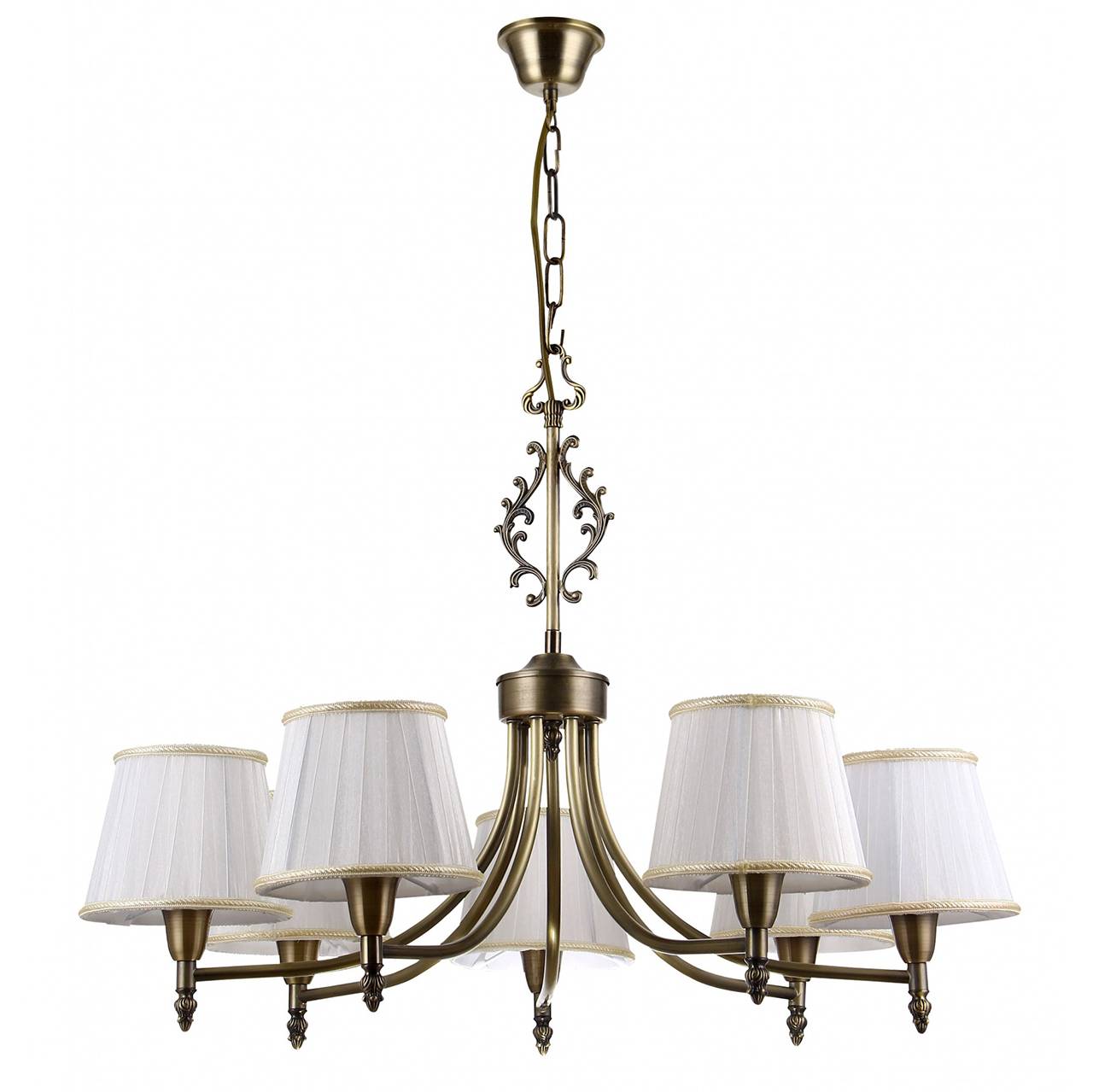 Подвесная люстра Luce Solara 5063/7 Antique Brass