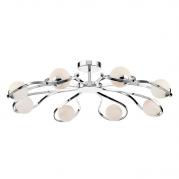 Потолочная люстра Luce Solara Moderno 3020/8PL Chrome/White