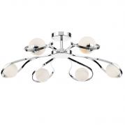 Потолочная люстра Luce Solara Moderno 3020/6PL Chrome/White