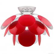 Потолочная люстра Luce Solara Moderno 3000/4PL Red/White
