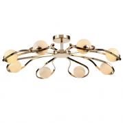 Потолочная люстра Luce Solara Moderno 3021/8PL Gold/White