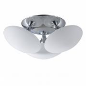 Потолочная люстра Luce Solara Moderno 8001/3PL Chrome/White