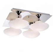 Потолочная люстра Luce Solara Moderno 8001/4PL Chrome/White
