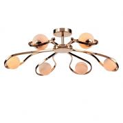 Потолочная люстра Luce Solara Moderno 3021/6PL Gold/White