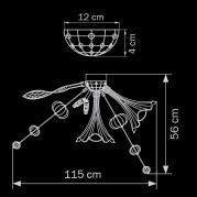 Потолочная люстра Lightstar Celesta 893021