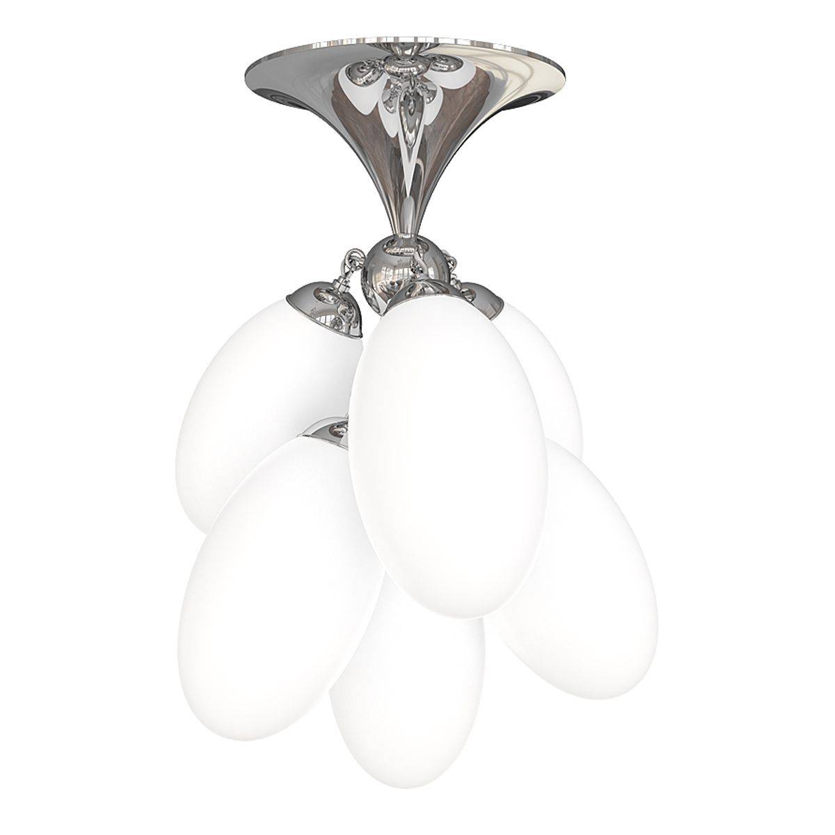 Потолочная люстра Luce Solara Moderno 3025/7P Chrome/White