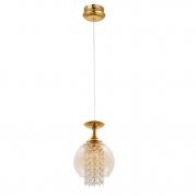 Подвесной светильник Crystal Lux Chik SP1 Gold