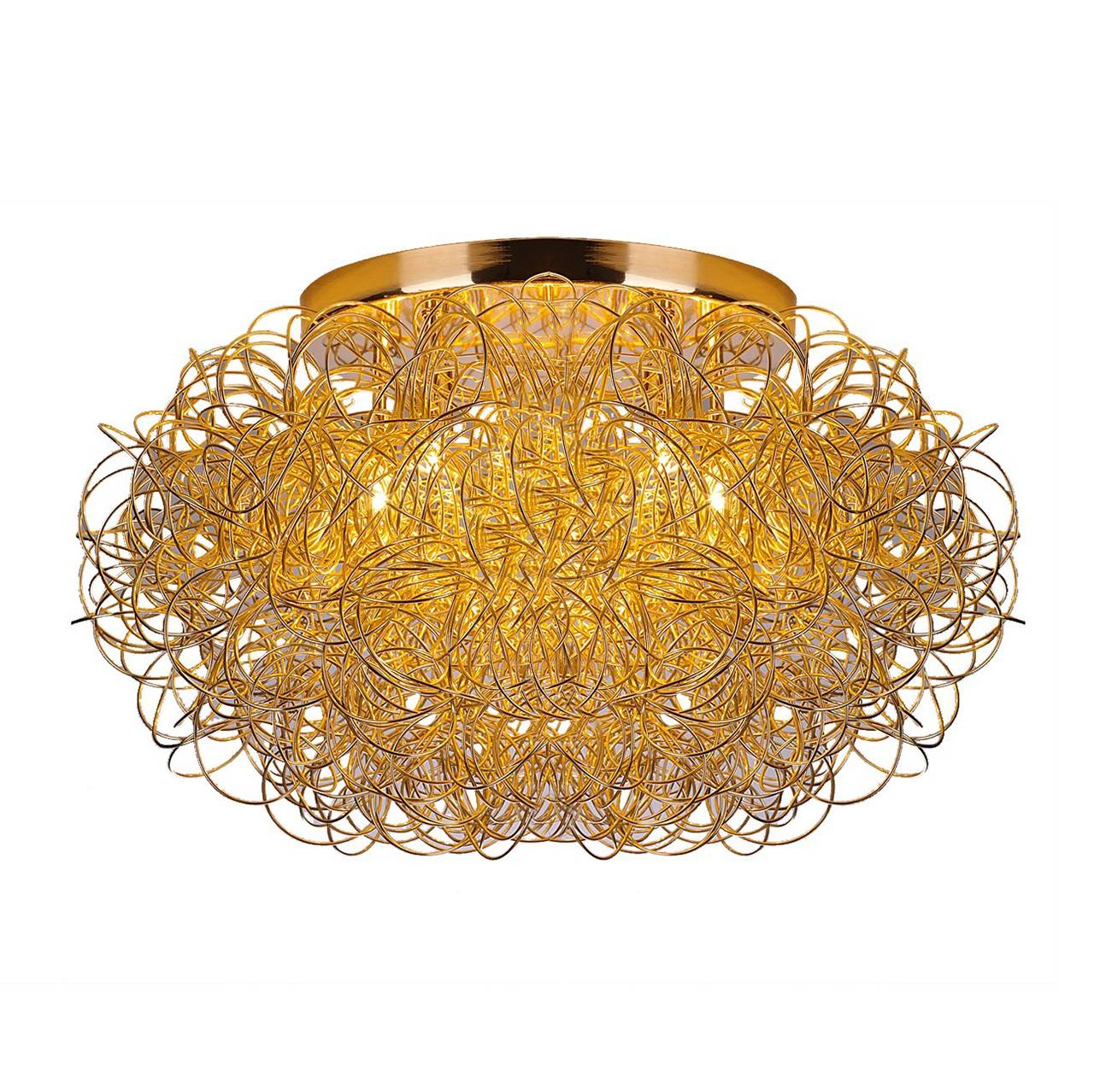 Потолочный светильник Luce Solara Natura 9015/12PL Gold