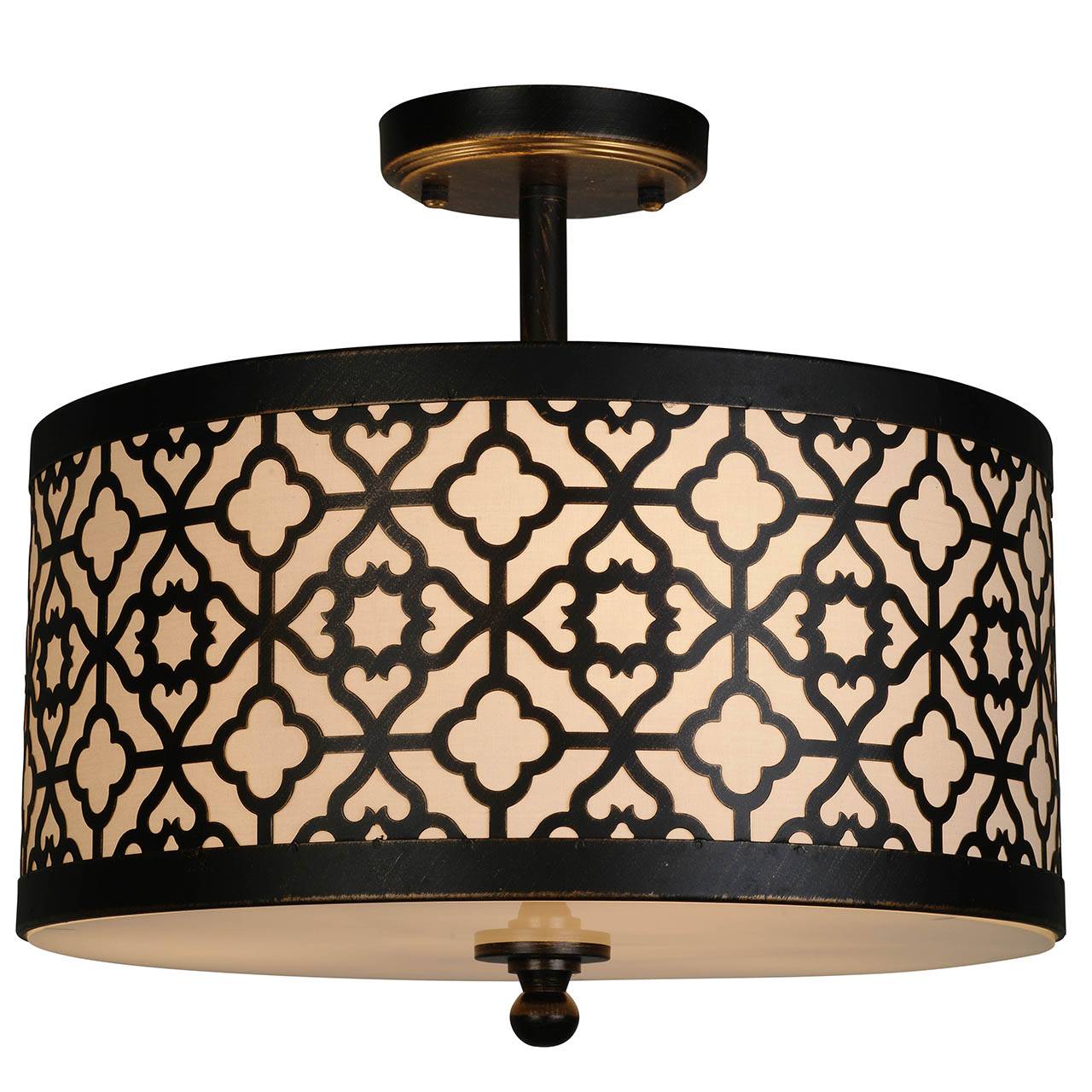 Потолочный светильник Luce Solara Classico 3920/3PL Antique brown
