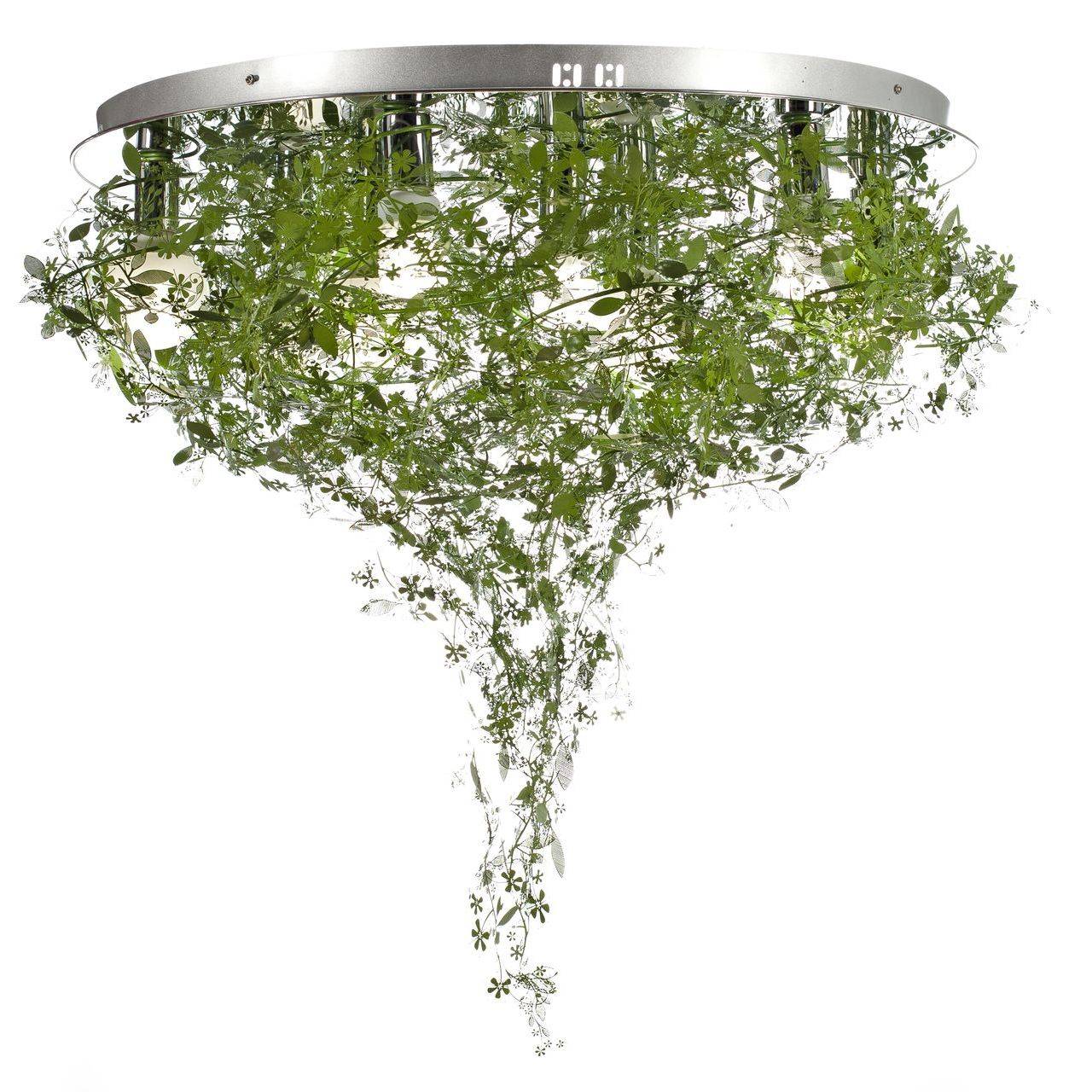Потолочный светильник Luce Solara Natura 9010/9PL Green