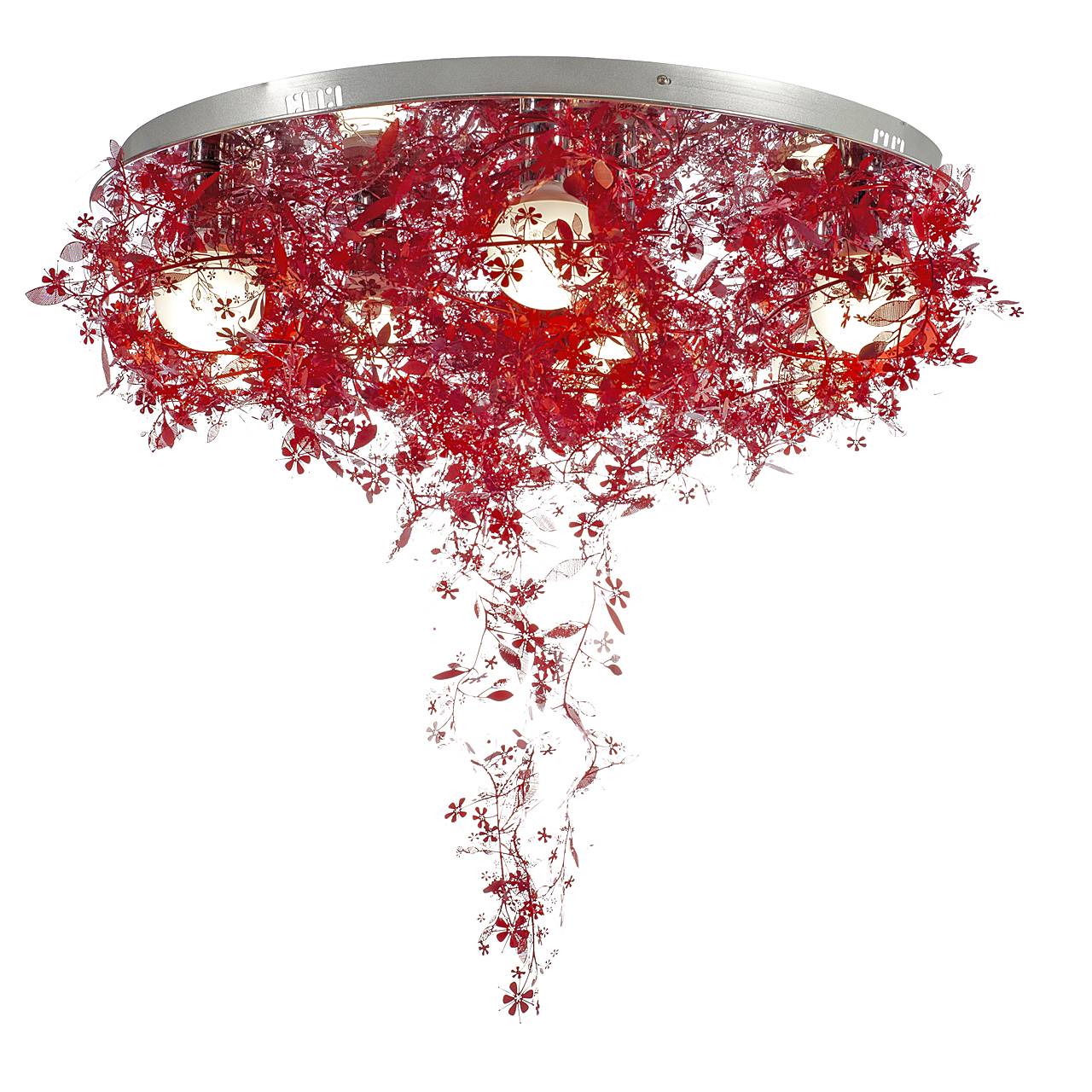 Потолочный светильник Luce Solara Natura 9010/9PL Red