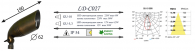 Ландшафтный светильник LD-Lighting LD-CO27