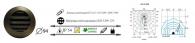 Уличный настенный светильник LD-Lighting LD-D010
