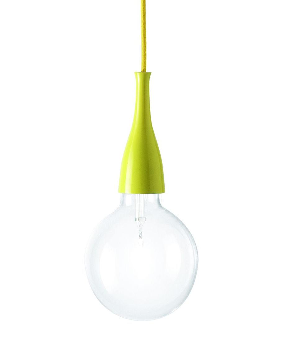 Подвесной светильник Ideal Lux Minimal SP1 Giallo