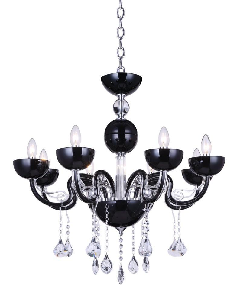 Подвесная люстра Crystal Lux Luccila SP8 Black