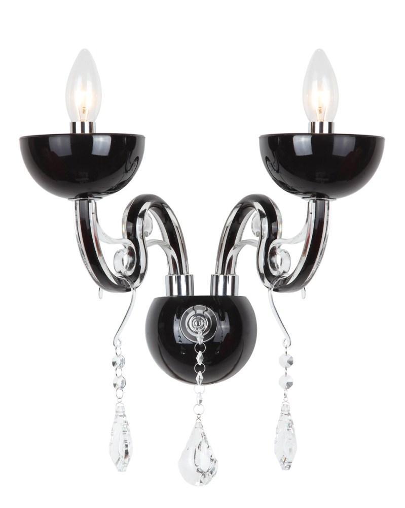 Бра Crystal Lux Luccila AP2 Black