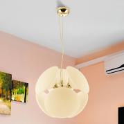 Подвесная люстра Luce Solara Moderno 8001/6S Gold/Cream