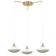 Подвесная люстра Luce Solara Moderno 8001/3S Gold/Cream
