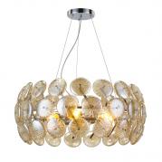 Подвесная люстра Luce Solara Moderno 3032/6S Amber glass