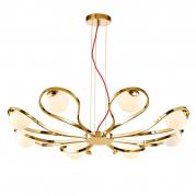 Подвесная люстра Luce Solara Moderno 3021/8S Gold/White