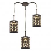 Подвесная люстра Luce Solara Classico 3928/3S Antique brown