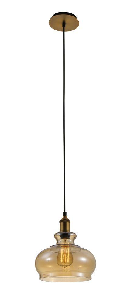 Подвесной светильник Crystal Lux Sonnette SP1 Amber