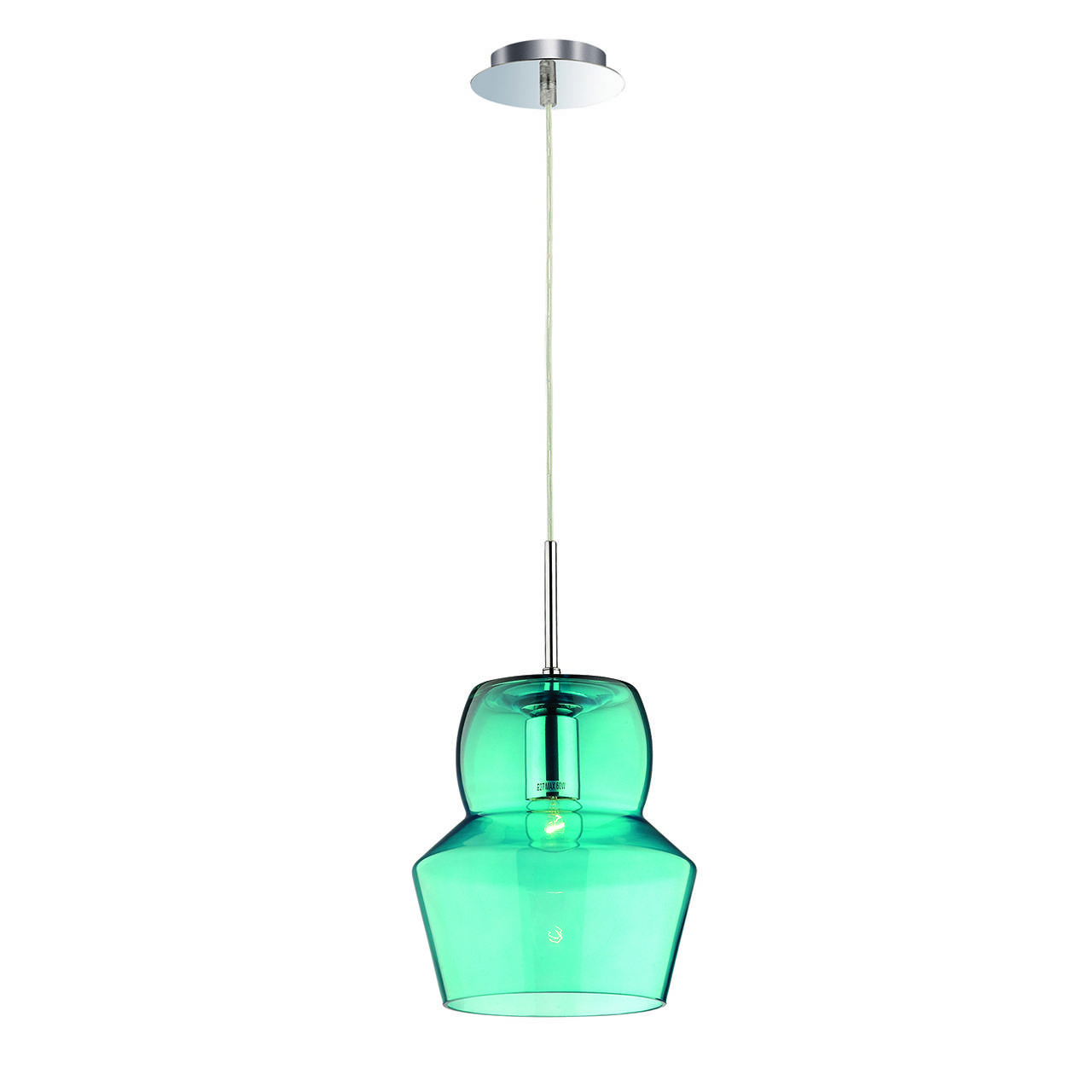 Подвесной светильник Ideal Lux Zeno SP1 Big Azzurro