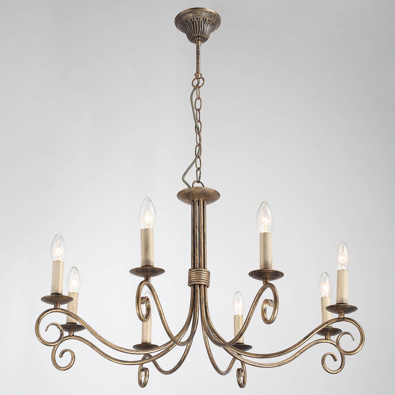 Подвесная люстра Lucia Tucci Fondi 330.8 Antique