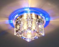 Встраиваемый светильник с двойной подсветкой Elektrostandard N4/S G4 BL синий 4690389003172